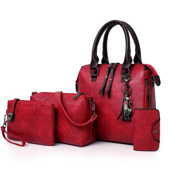 Multi-Piece Retro Fashion Handbag Set